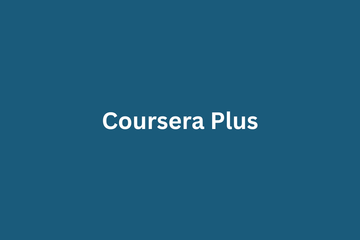 Coursera Plus — 1 Year Upgrade