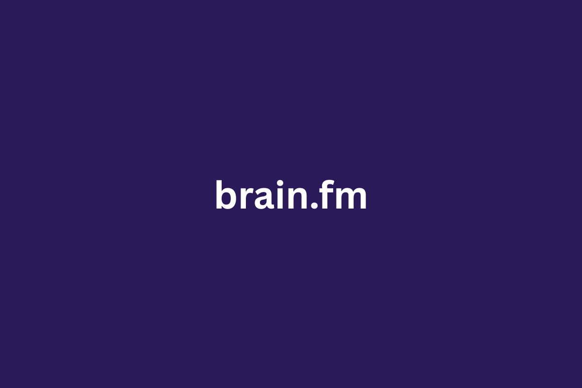 brain.fm — 1 Year Upgrade