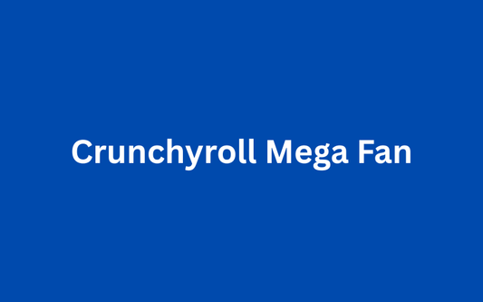 Crunchyroll Mega Fan — 1 Year Upgrade