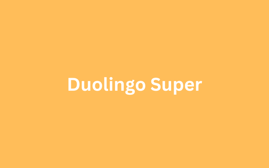 Duolingo Super — 1 Year Upgrade